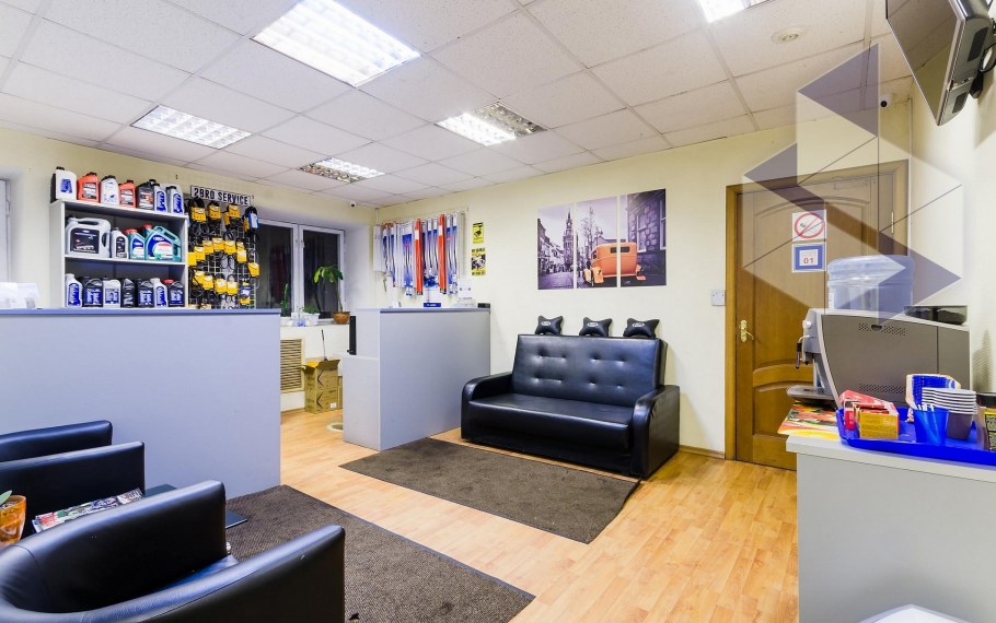 Интерьер холла поликлиники