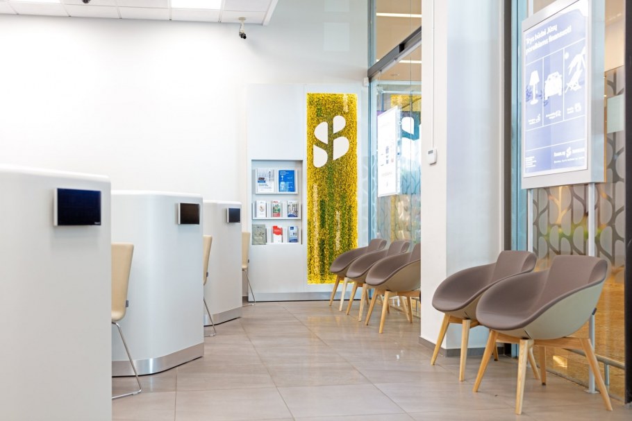 Зона ожидания для клиентов