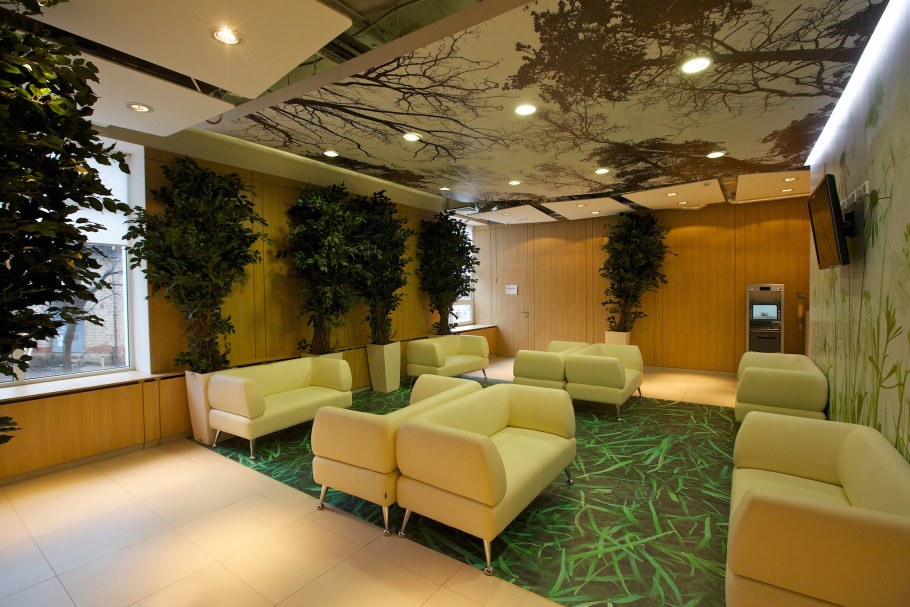 Зона отдыха в офисе