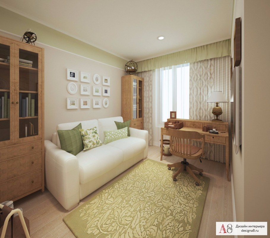 Интерьер двухкомнатной квартиры