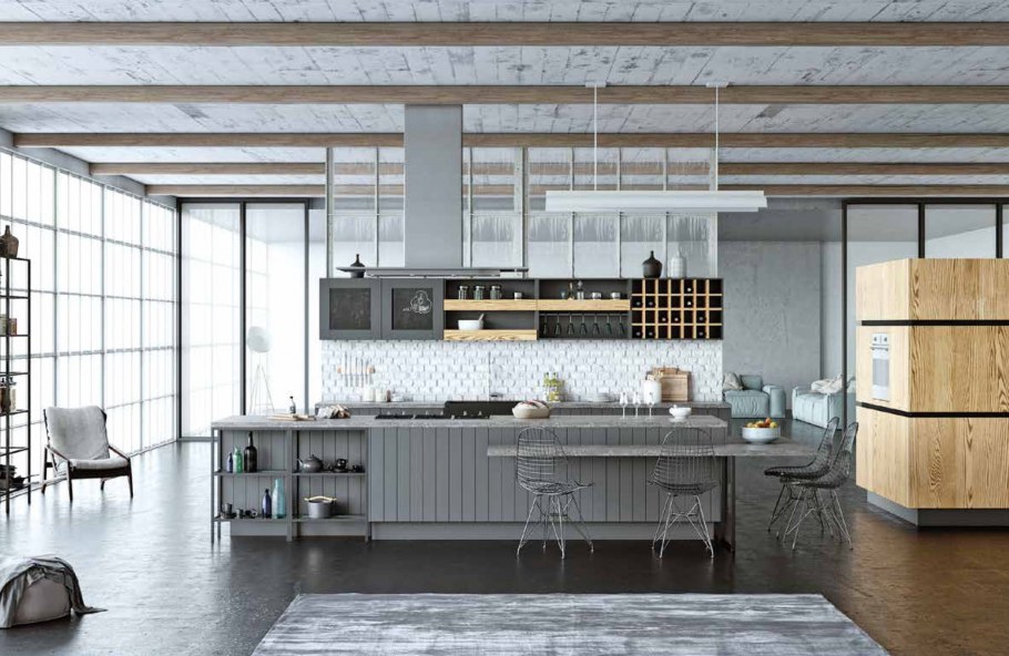 Лофт Легно кухня Зов