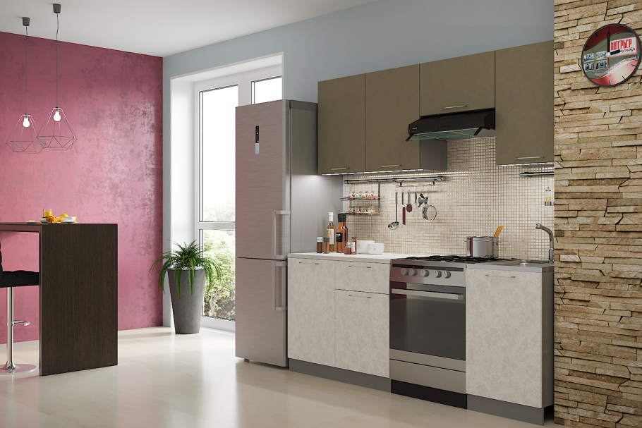 Красивый кухонный гарнитур