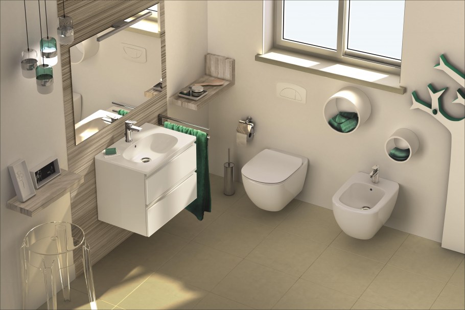 Унитаз подвесной ideal Standard tesi AQUABLADE t007901