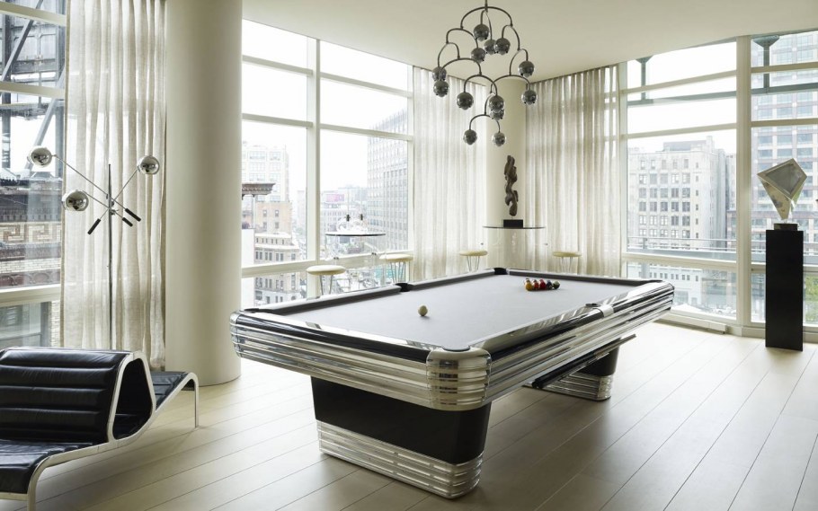 Бильярдная в стиле Минимализм