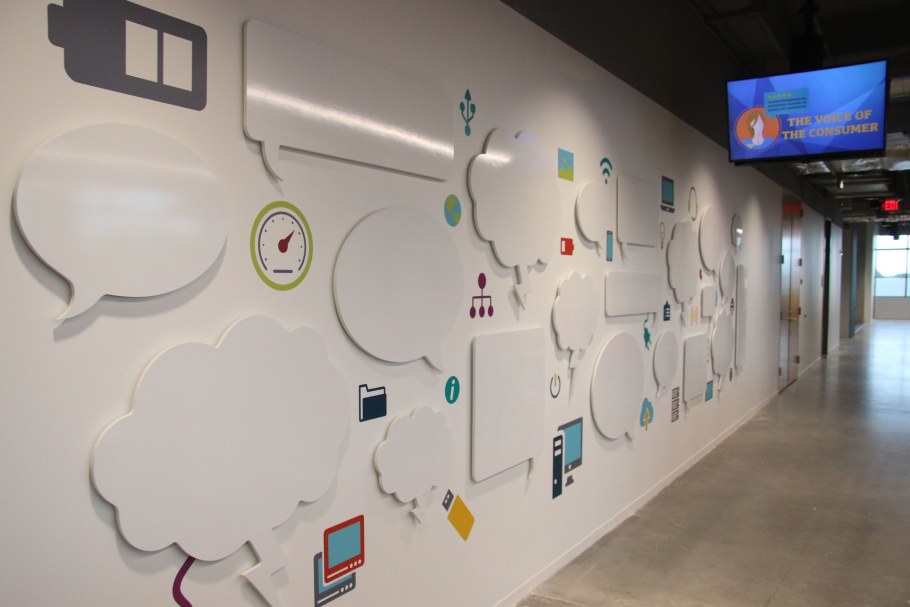 Креативные настенные стенды