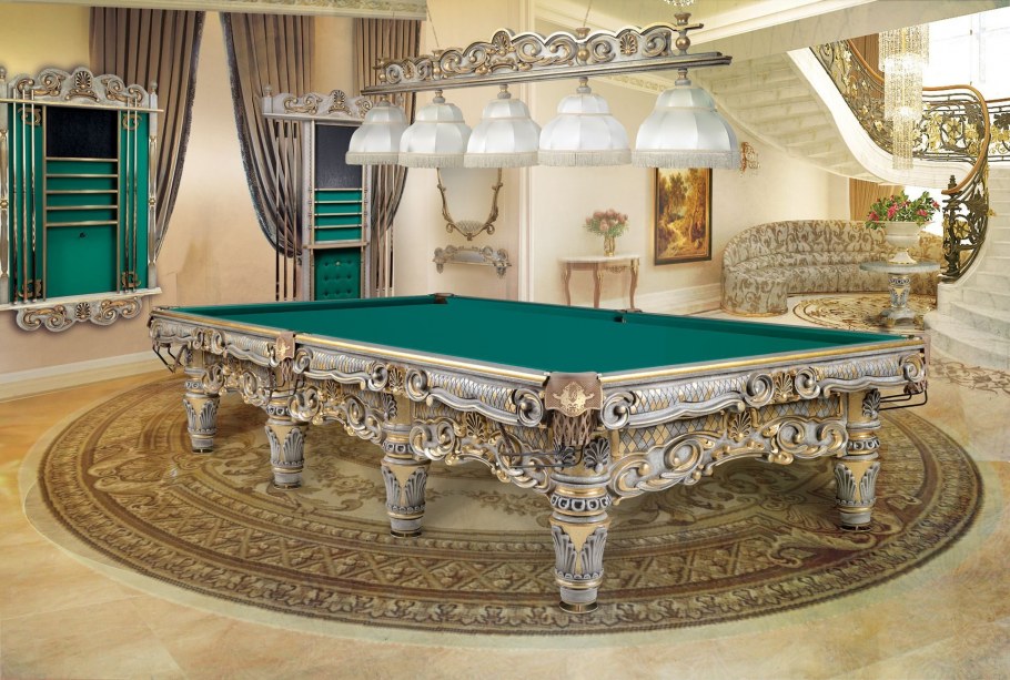 Бильярдный стол фото в кафе