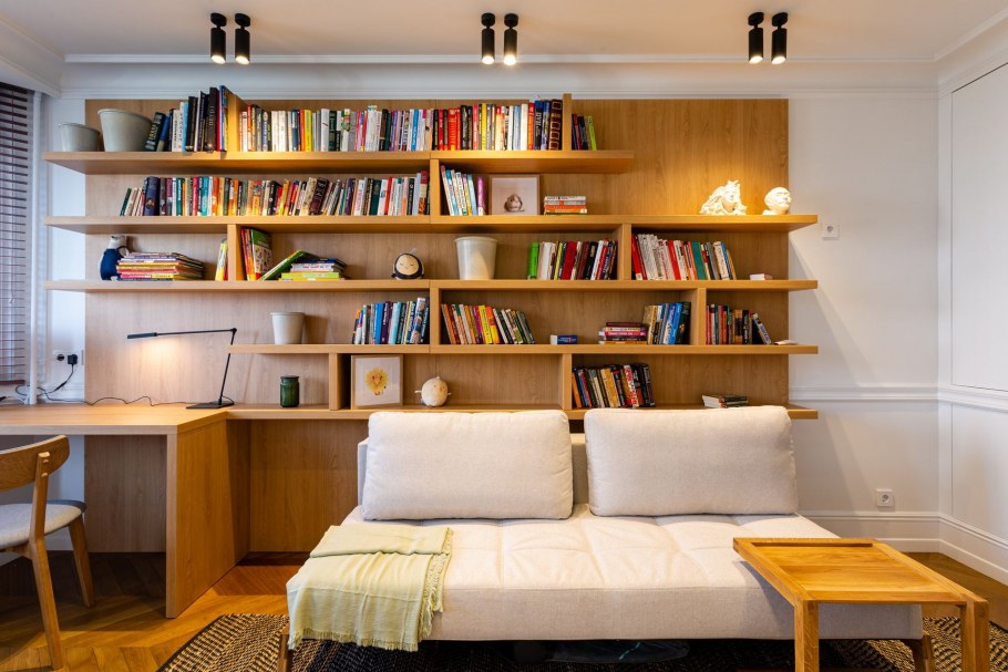 Скандинавская мебель библиотека