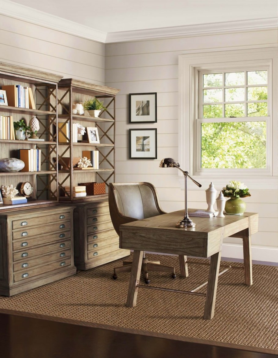 Книжный уголок в скандинавском стиле