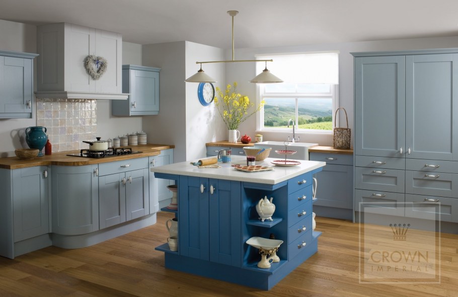 Икеа синяя кухня Будбин