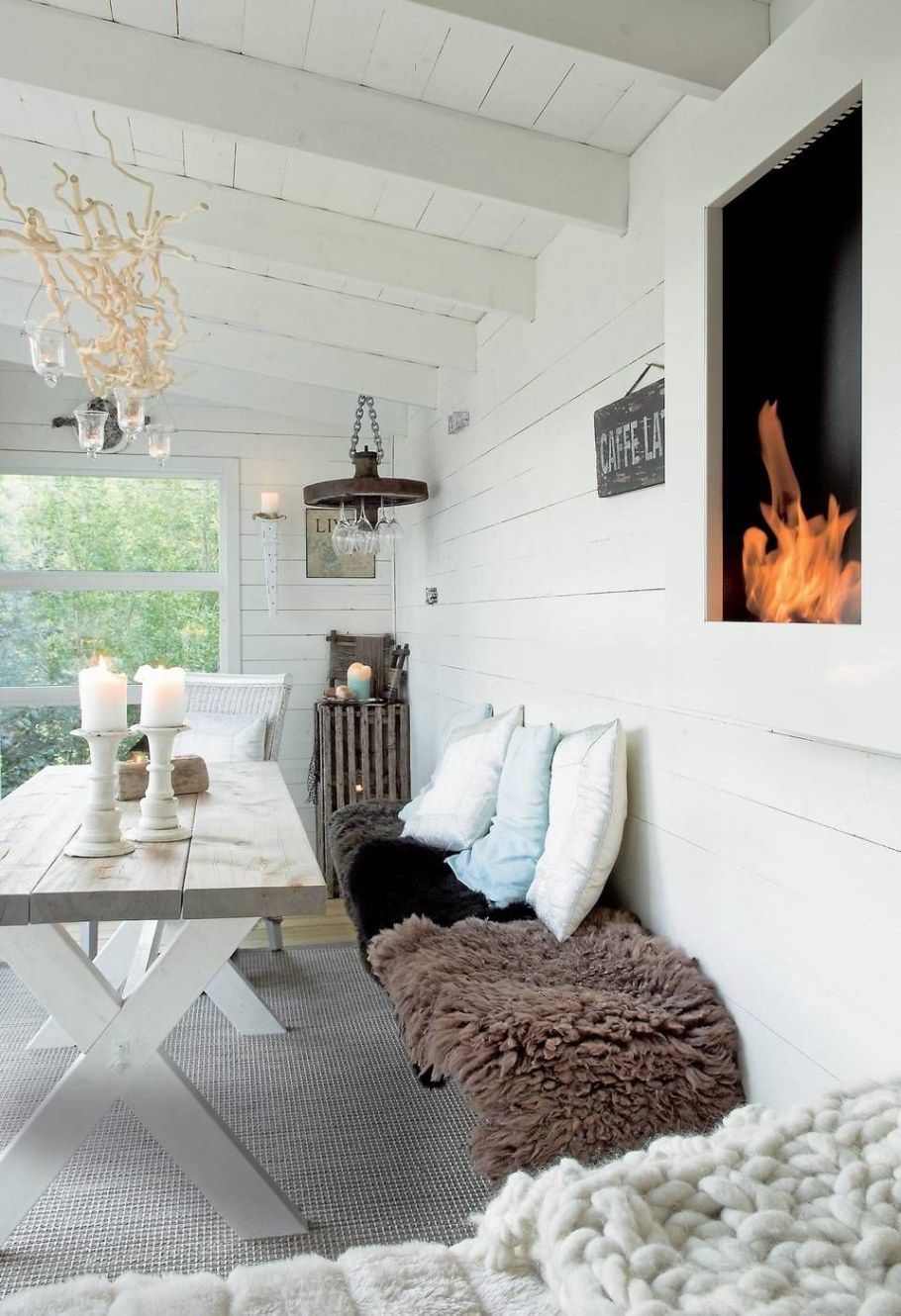 Терраса в скандинавском стиле