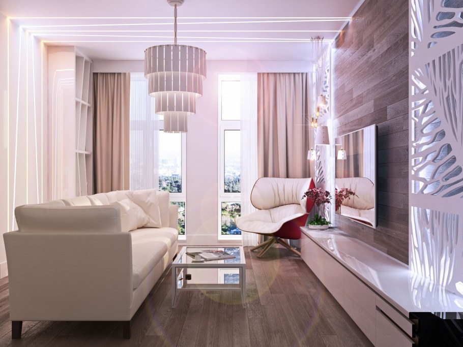 Дизайн однокомнатной квартиры студии