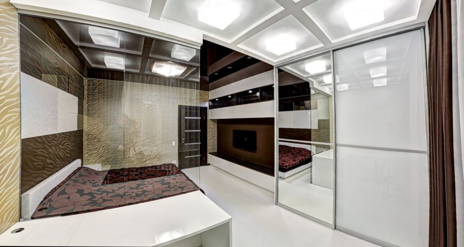 Шкаф купе без профиля