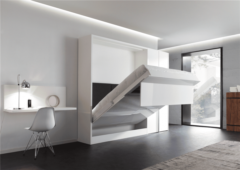 Кровати которые убираются в стену