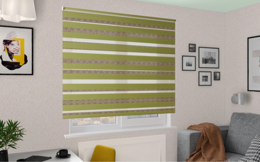 Жалюзи Зебра лофт во