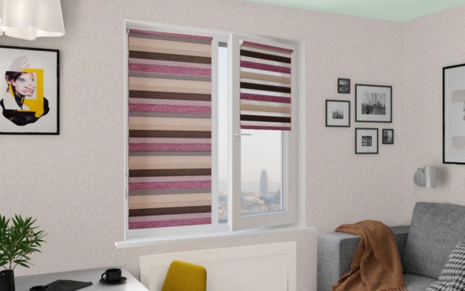 Жалюзи Зебра Валенсия