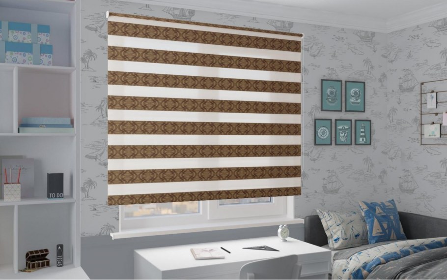 Шторы Зебра день ночь uni2