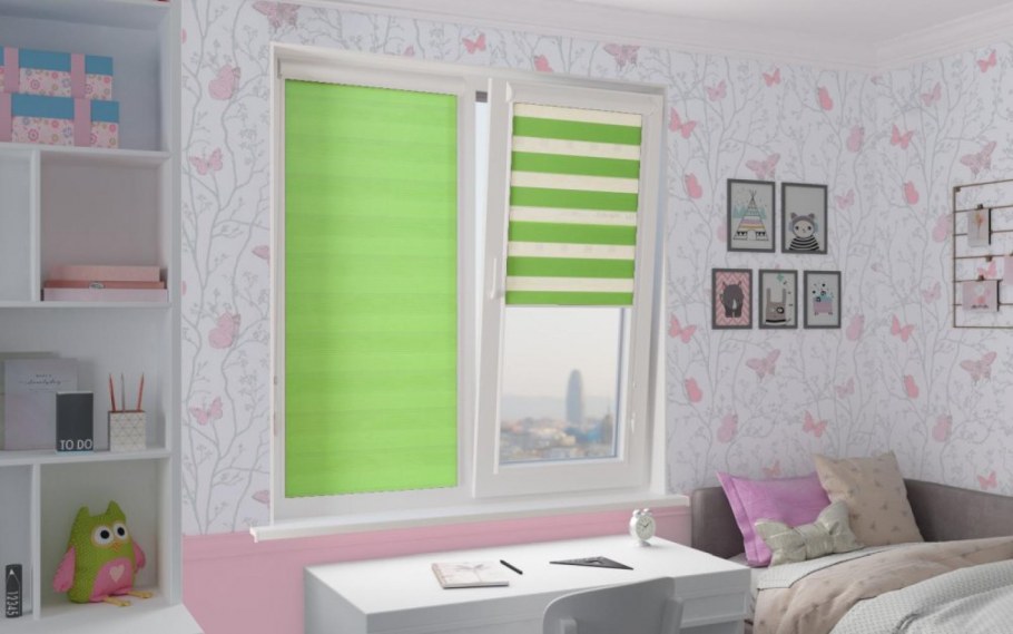 Рулонные шторы Зебра Уни 2