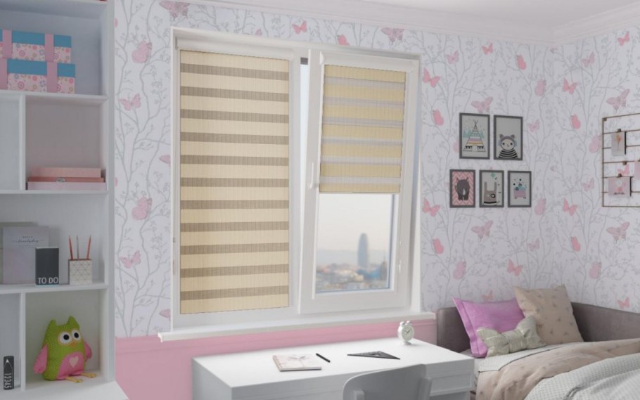 Рулонная штора день ночь Грация