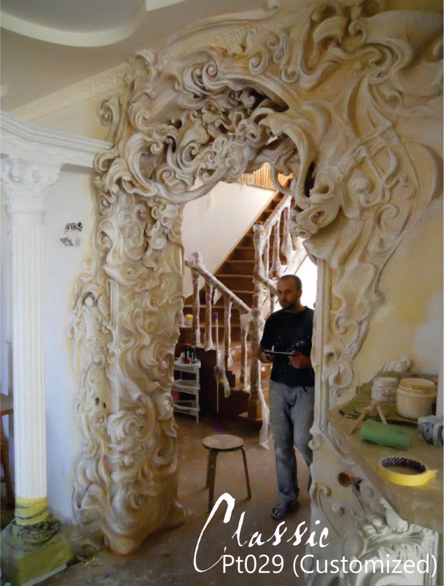 Декоративная лепнина на стены