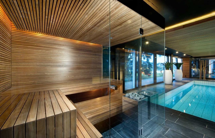 Современная баня