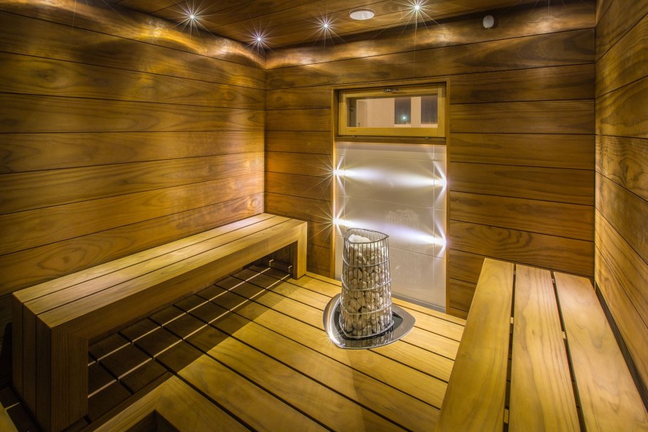 Освещение в душе в бане