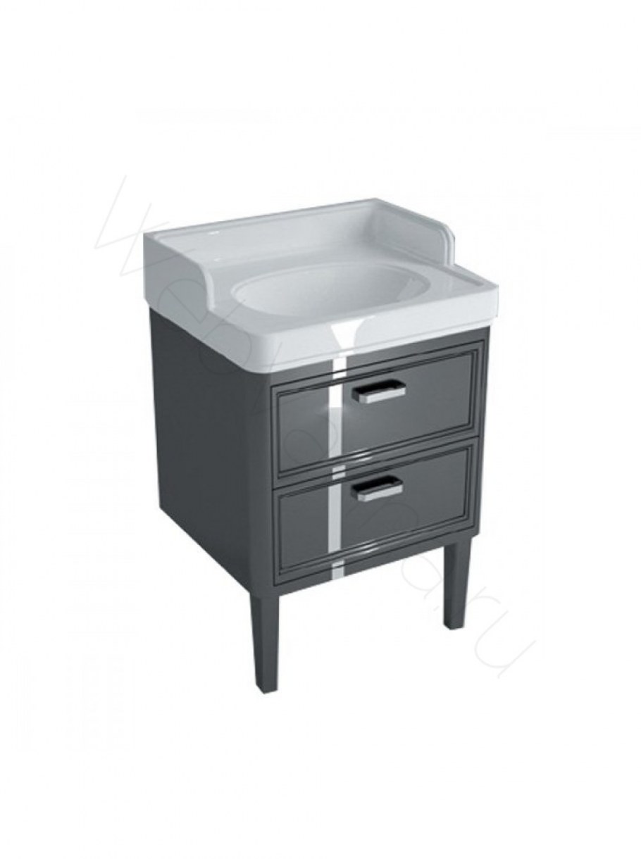 Тумба под умывальник "Балтика-Люкс 65" с верхним ящиком в1 Домино