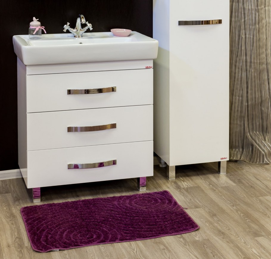 Lana 60 тумба + умывальник Нео 60 белый (Alavann)