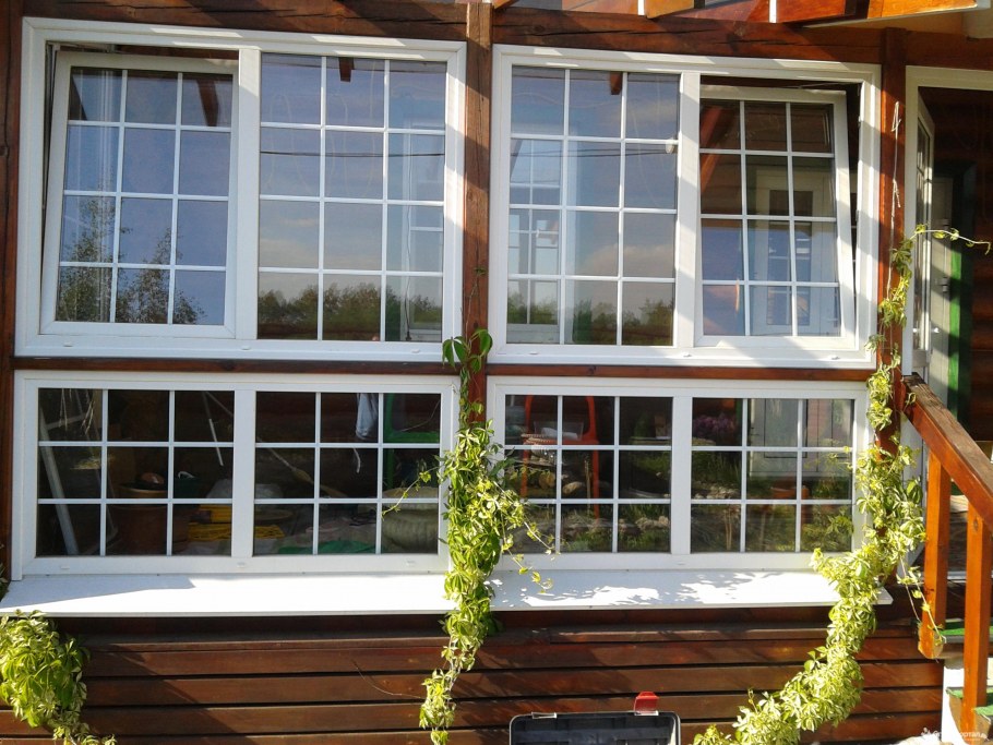 Шпросы на эркере