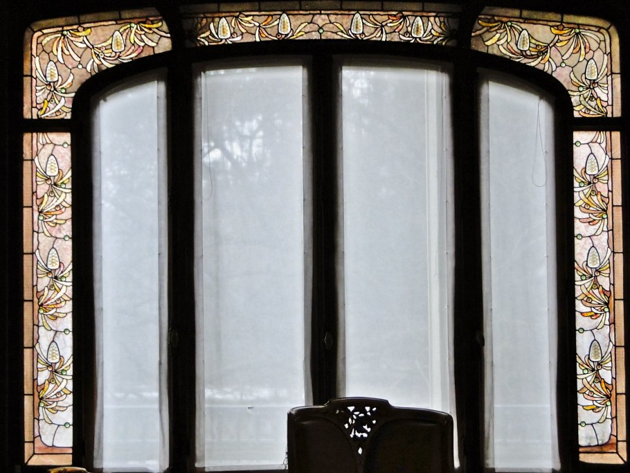 Грюбер. Витражи виллы Мажореля (Нанси)