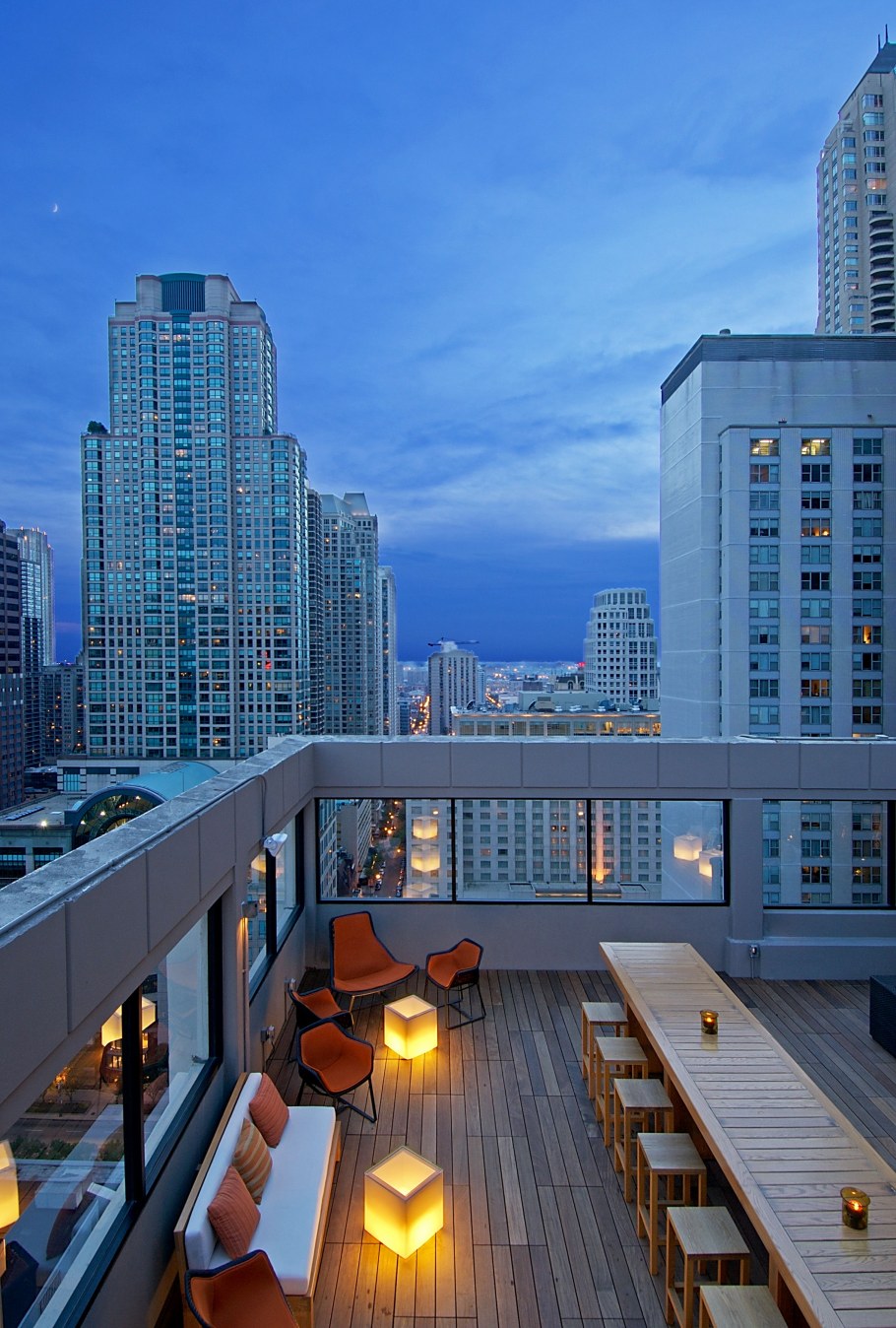 Манхэттен пентхаус с террасой