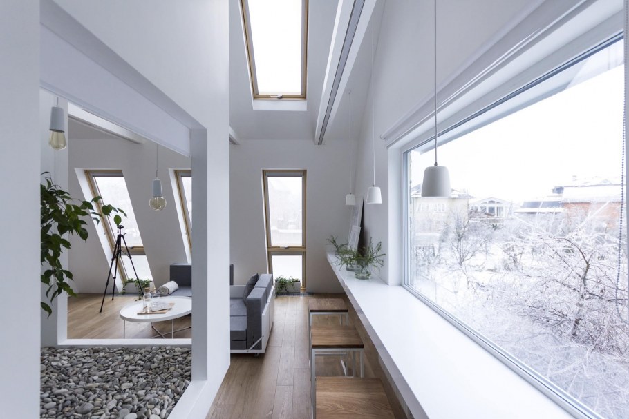 Мансардные панорамные окна