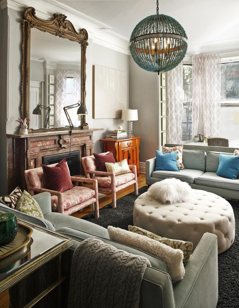 Стиль интерьера Эклектика Паризьен