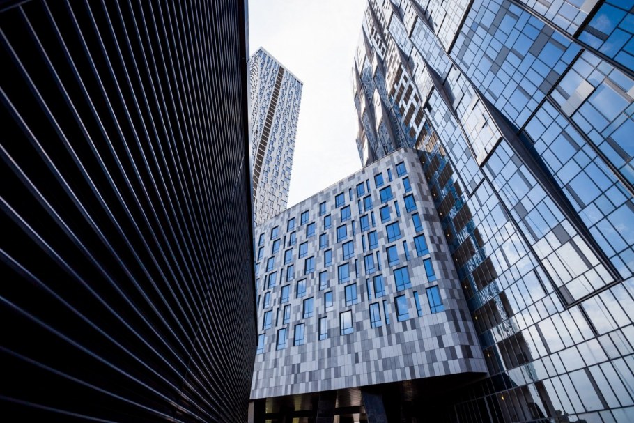 ЖК дом на Мосфильмовской лобби