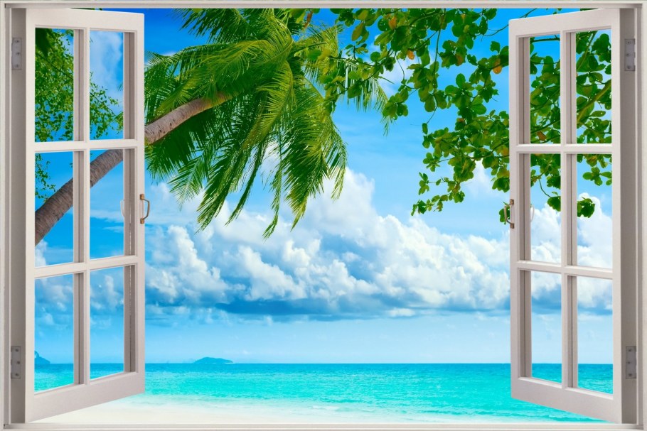 Окно с видом на море