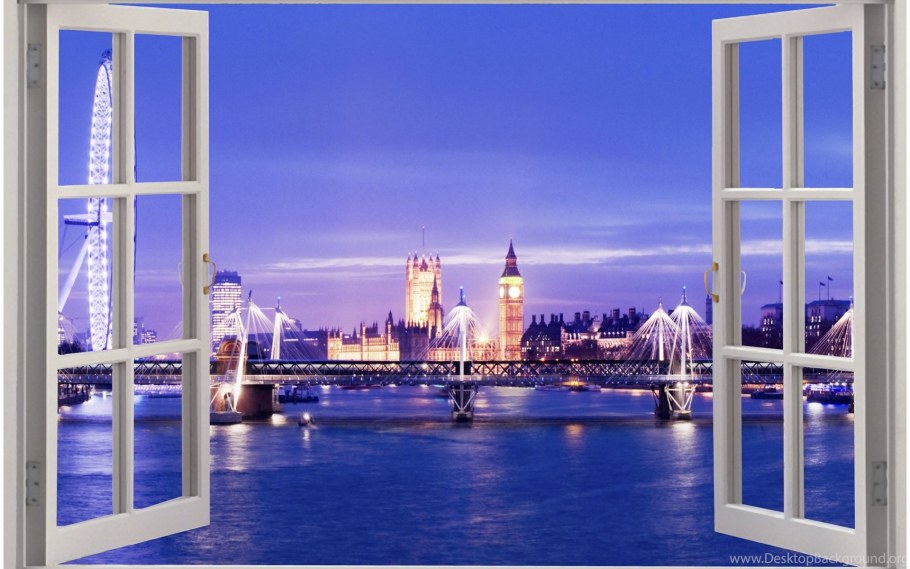 Фотообои окно