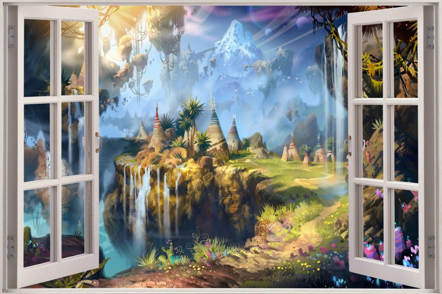 Вид из окна фэнтези