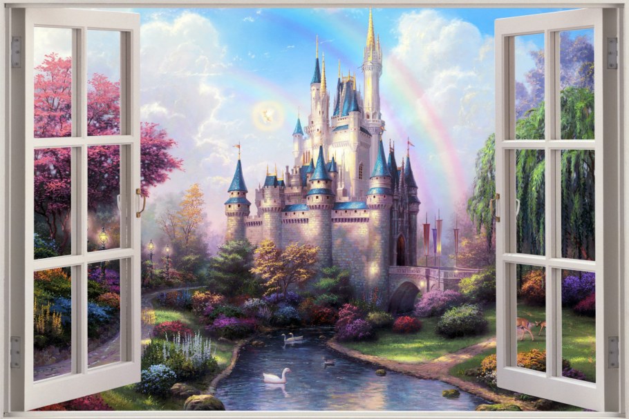 Береза за окном