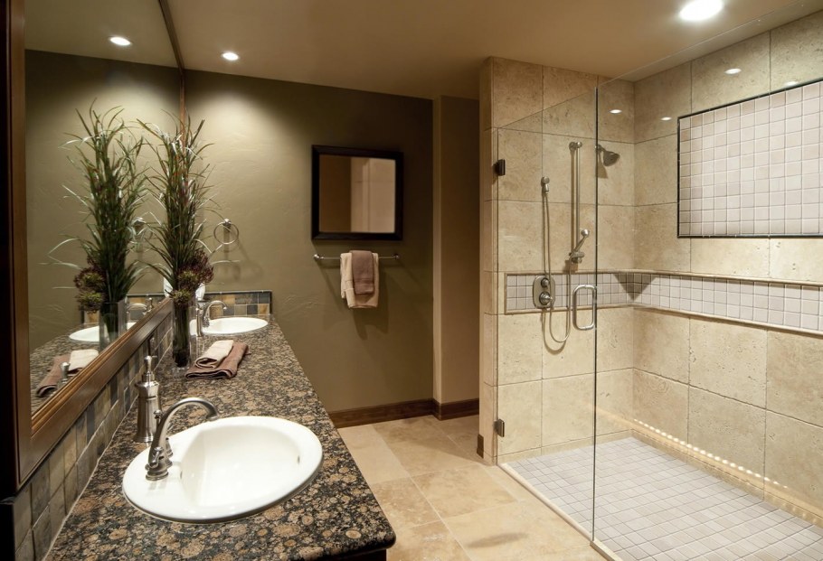 Плитка в душевой