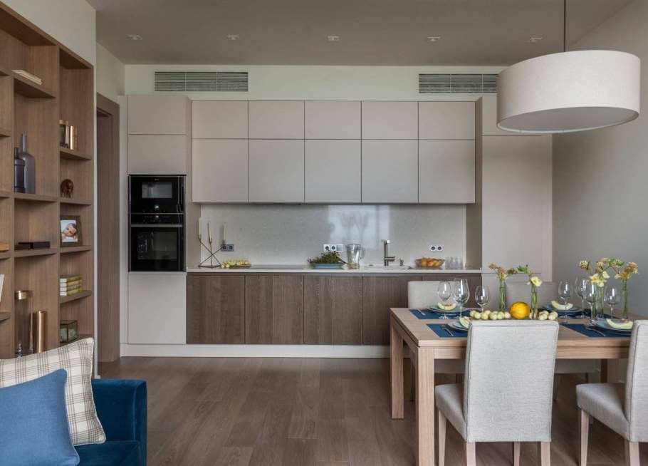 Современная кухня в квартире