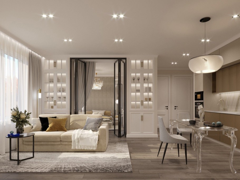 Неоклассика и Минимализм в интерьере