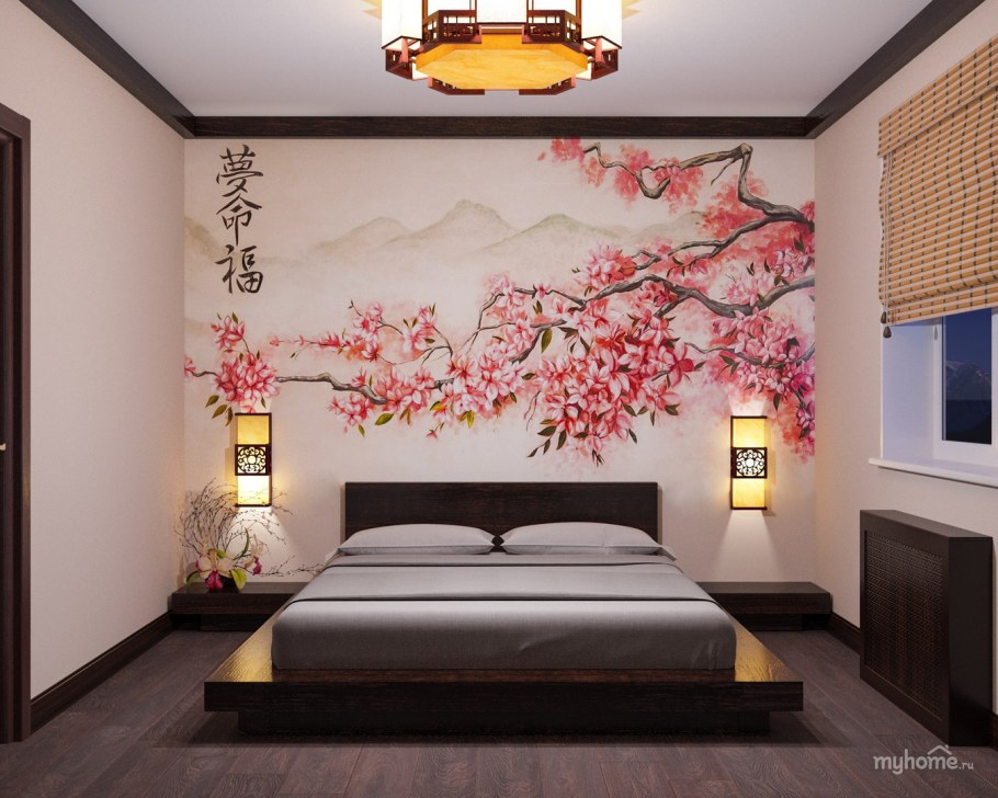 Роспись стен Магнолия