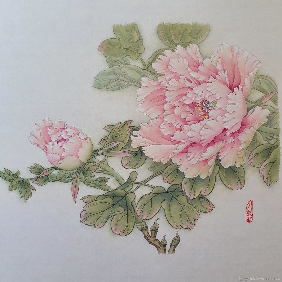 Японская роспись стен