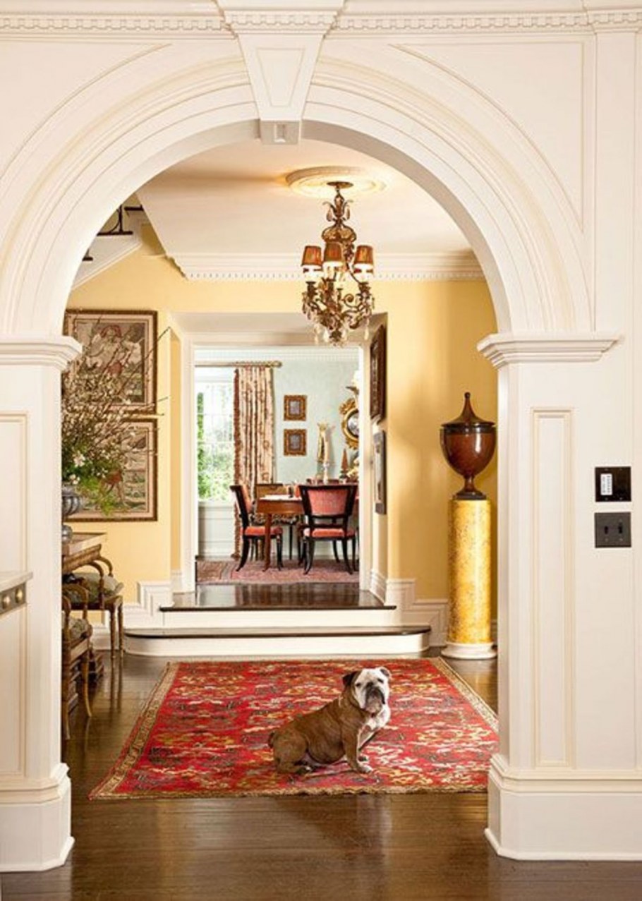 Арка в классическом интерьере