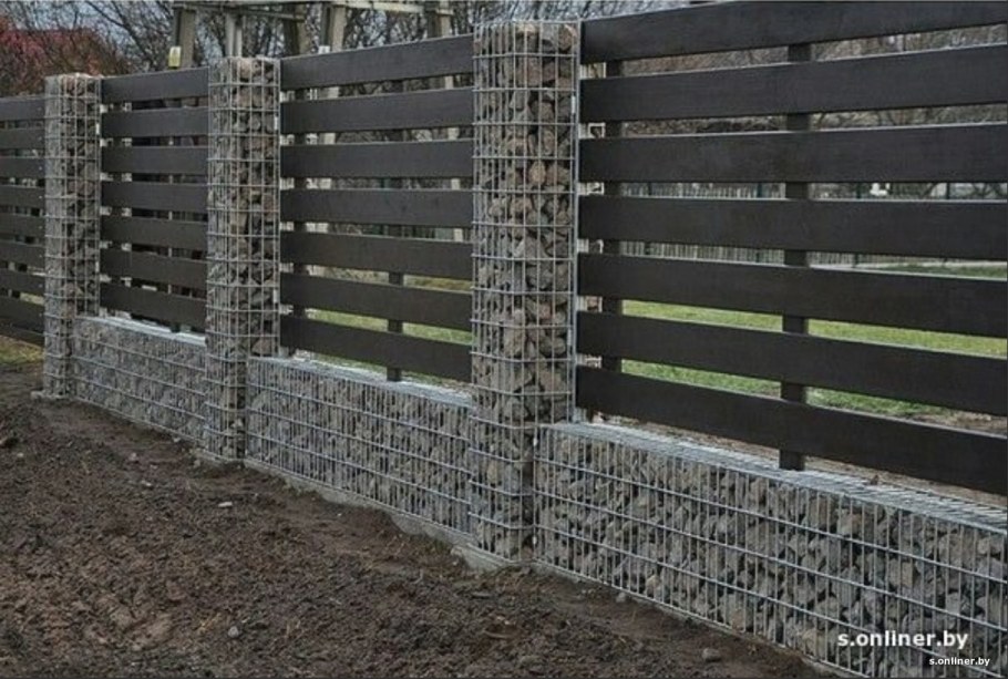 Габион ростверк