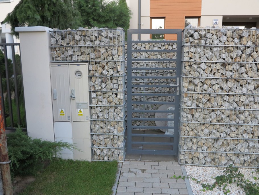 Габион калитка