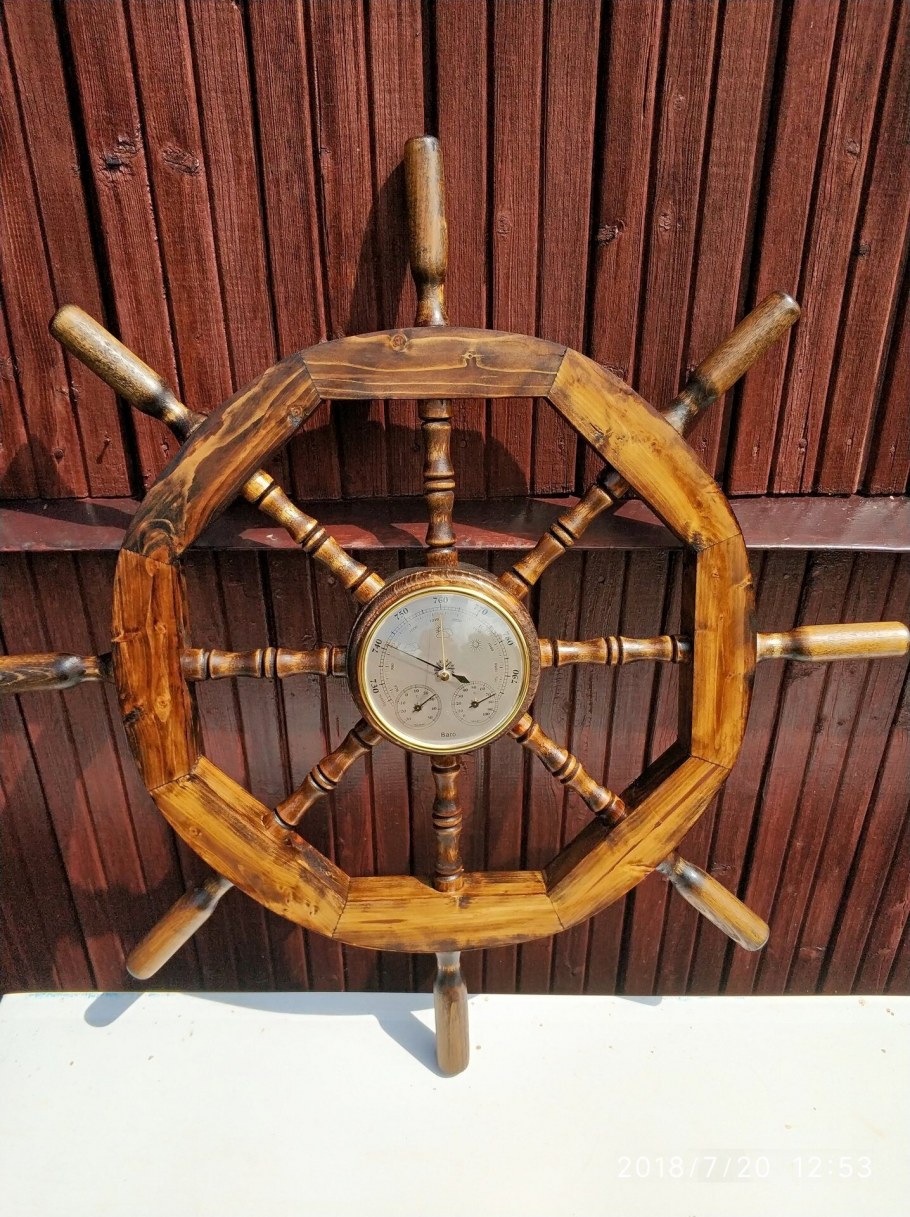 Штурвал на колодец деревянный