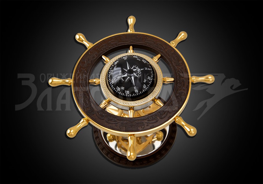Древний штурвал стилизированный