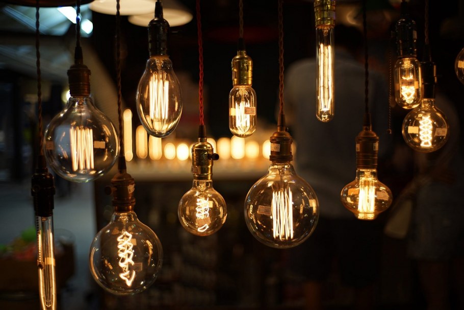 Винтажные ретро лампы Эдисона