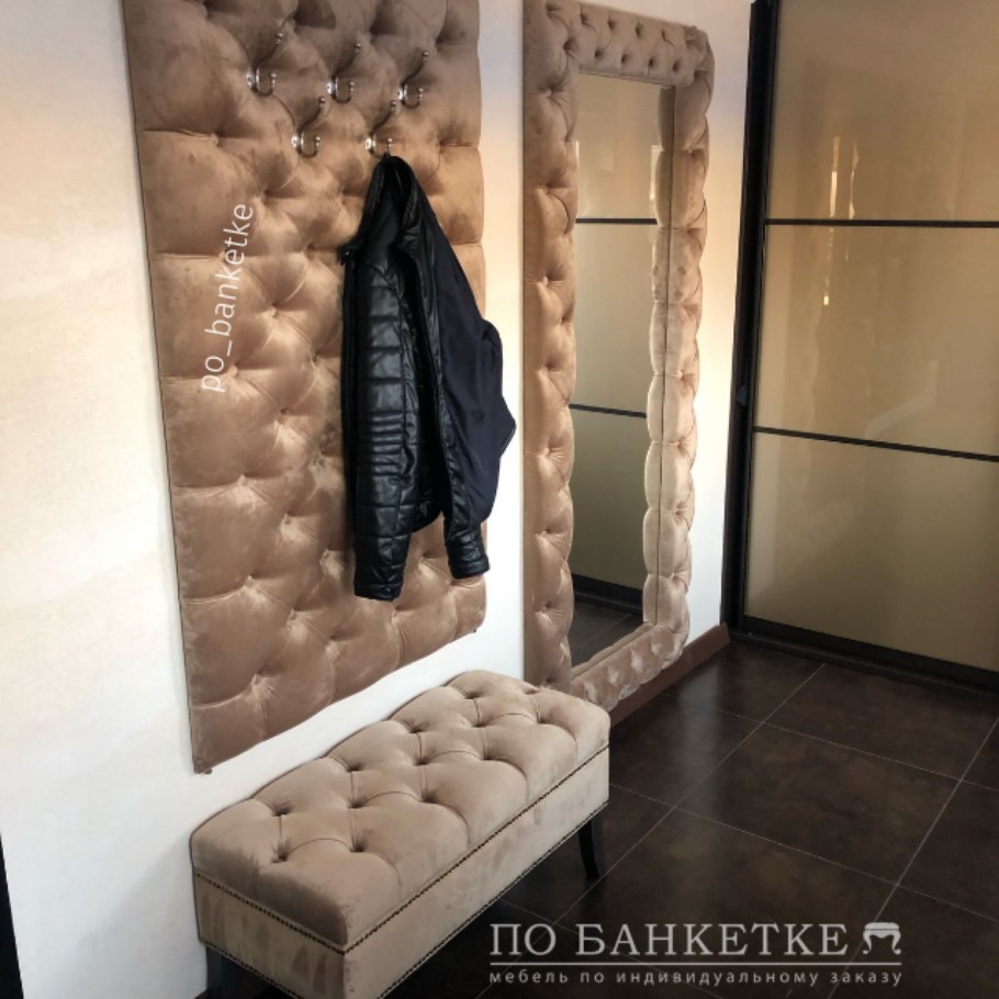 Прихожая с каретной стяжкой благо