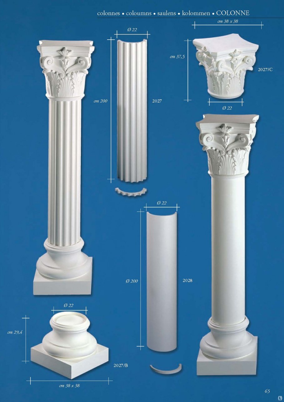 Пьедестал колонны 1.14.001